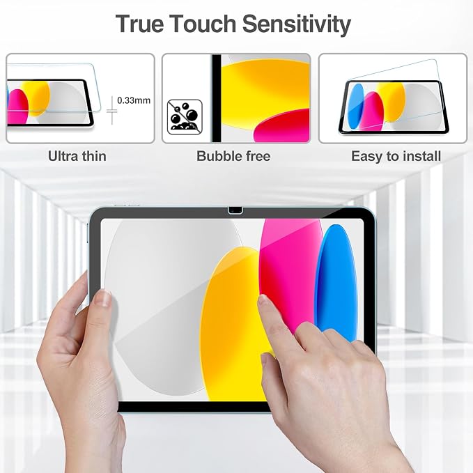 ProCase Screen Protector for iPad A16 2025 11th/10th 2022 Generation, 2