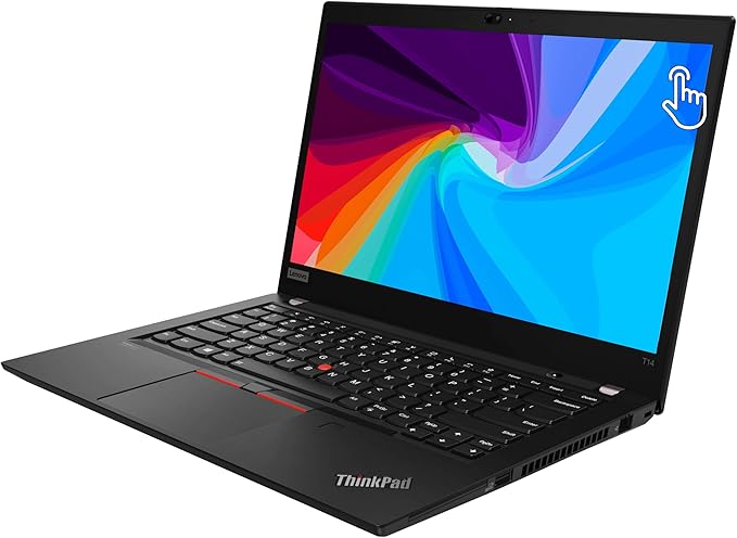 Lenovo Thinkpad T14 Gen 2 14" Touchscreen Laptop, i5 1145G7 2.6Ghz, 16GB DDR4, 256GB NVMe SSD, 1080p Full HD, Thunderbolt 4, HDMI, Webcam, Windows 11 Pro - Black (Renewed)