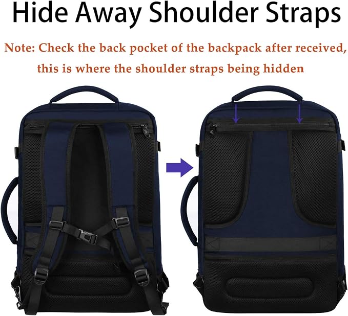 MATEIN Weekender Backpack, Large Capacity Travelling Suitcase Backpack