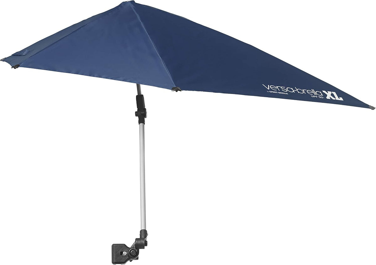 Sport-Brella Versa-Brella XL - Versatile All-Position Umbrella with Clamp | Midnight Blue