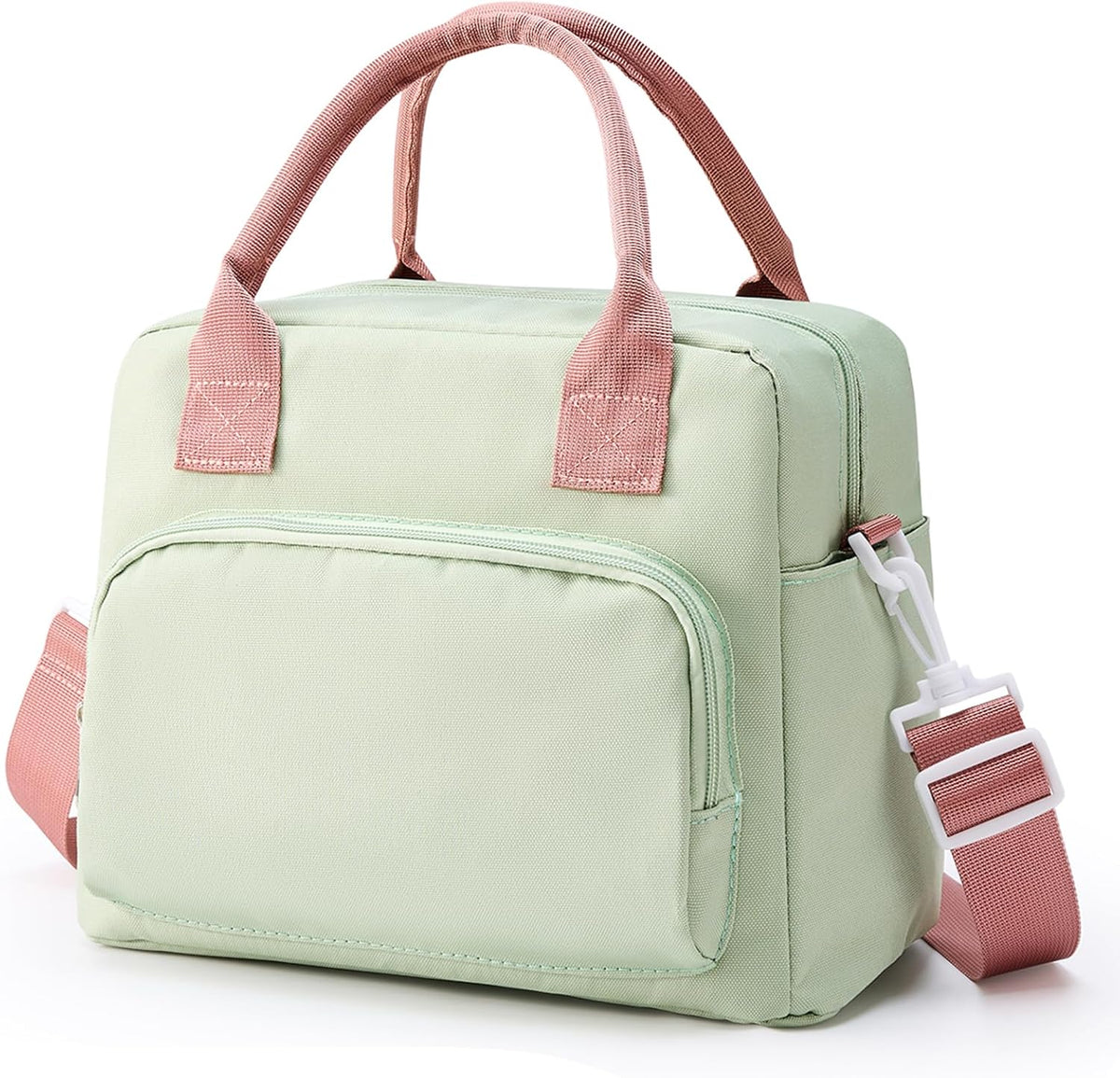 Skiennix Cute Lunch Bag - Corduroy Insulated Tote for Women | Reusable Cooler for Work & Travel