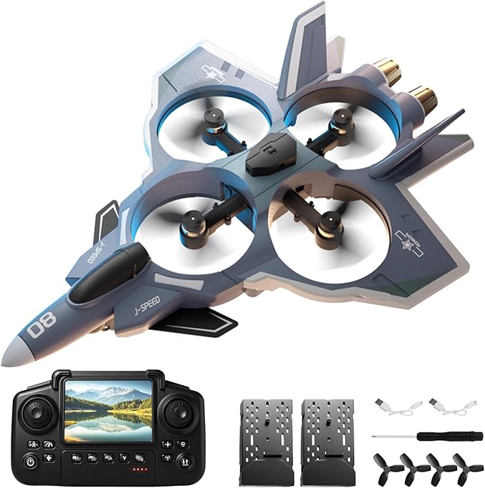 Snugzy RC Plane with Camera Brushless Remote Control with Screen 360° Flip