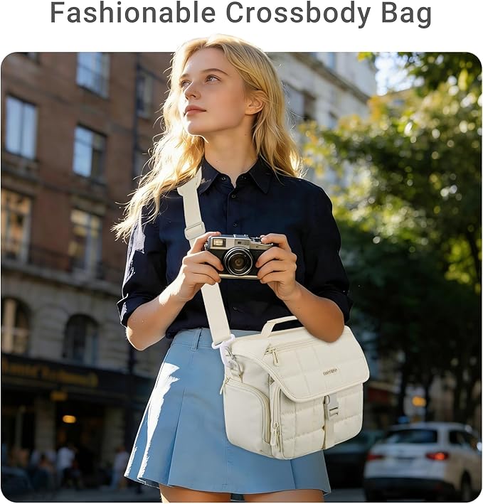 MOSISO Camera Bag for Photographers, Shoulder Photography Bag for