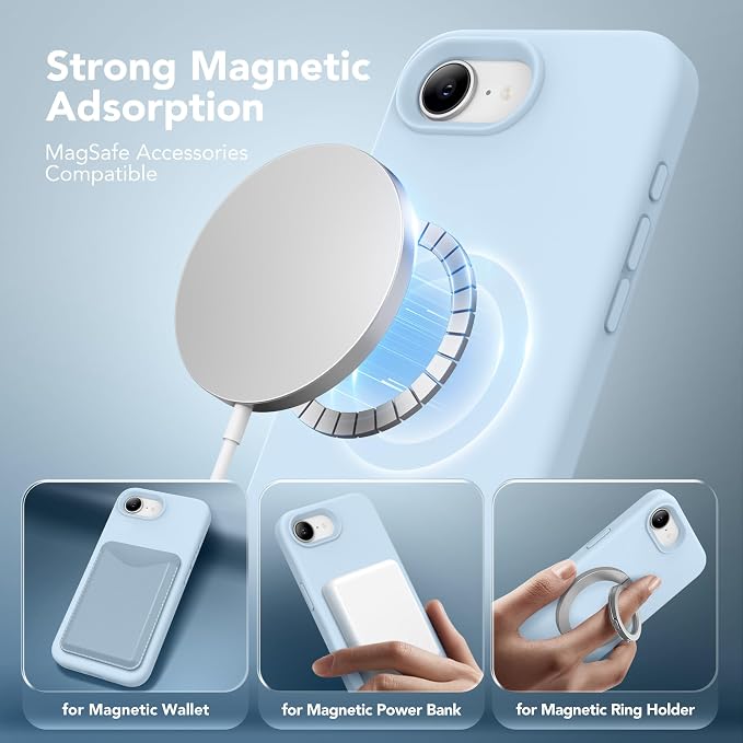 Magnetic for iPhone 17e/iPhone 16e Case, Compatible