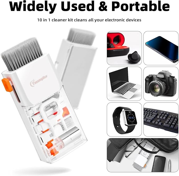 Keyboard Cleaner Laptop Cleaning Kit, All-in-One Keyboard Cleaning Kit