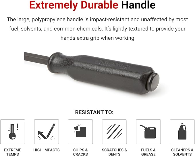 TEKTON 45 Inch Angled End Handled Pry Bar | LSQ42045 | Made in USA