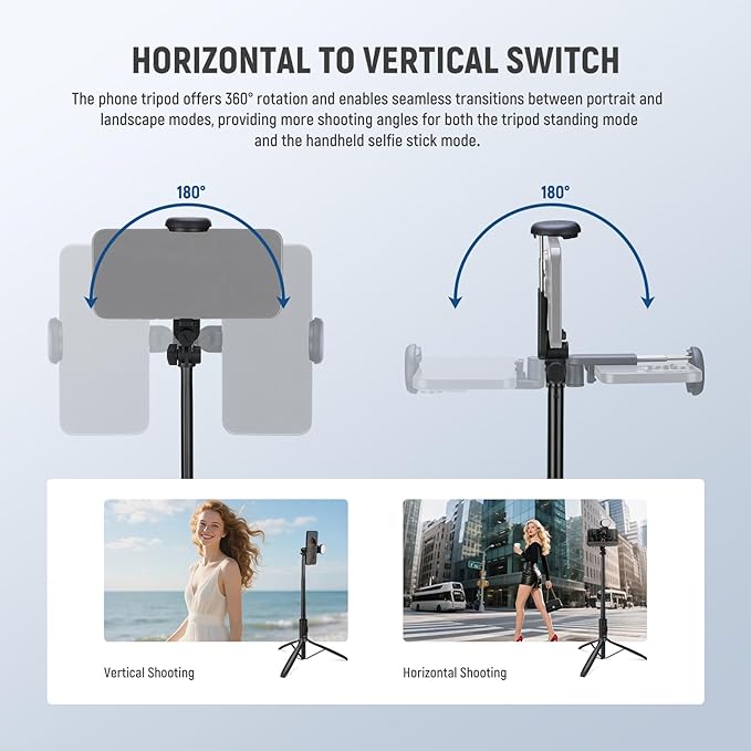 NEEWER Entry Level Version Selfie Stick Tripod