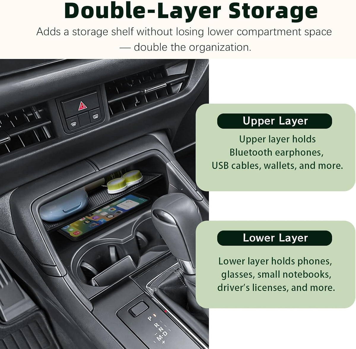 Front Center Console Organizer for 2026 Mazda CX-5 Interior Accessories