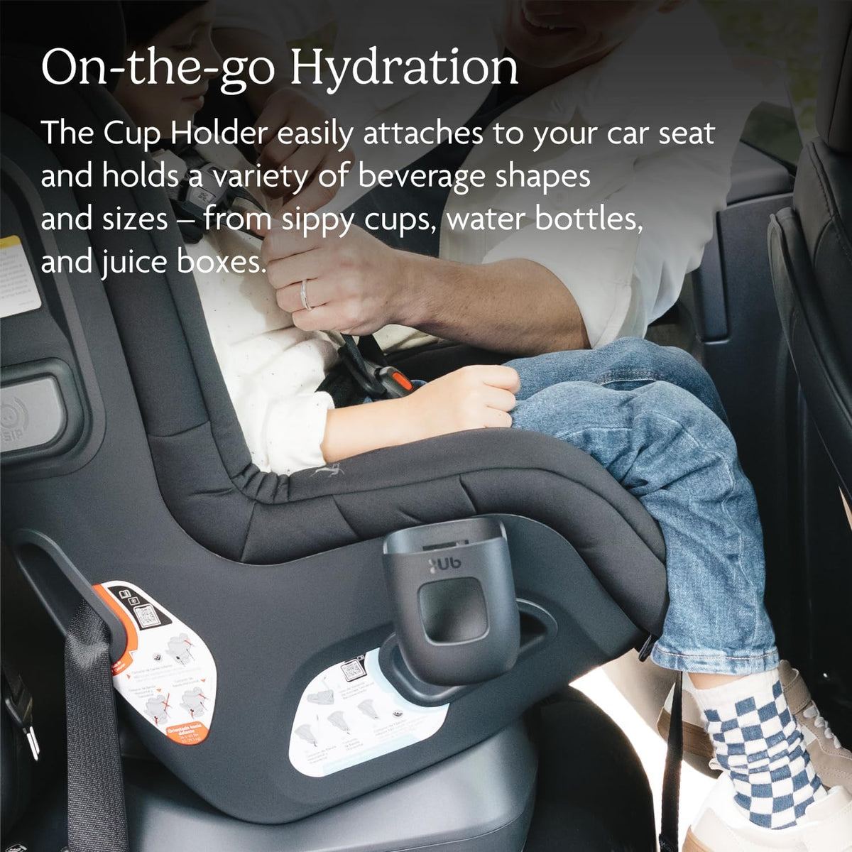 UPPAbaby Cup Holder for Rove Convertible Car Seat - Quick Attach & Removal