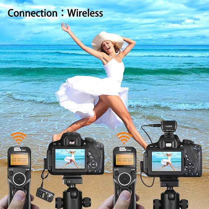 Pixel TW-283 E3 Wireless Shutter Release Remote Control Compatible