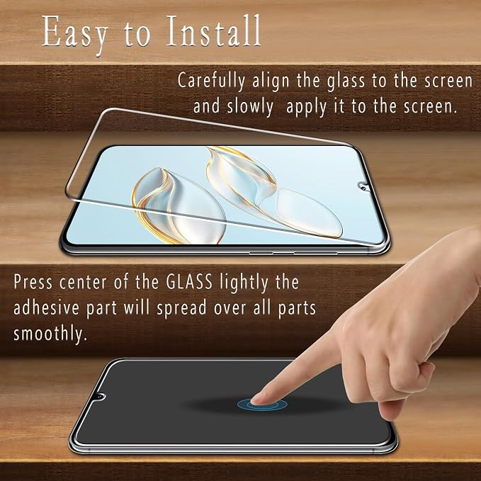 2 Pack Screen Protector for Samsung Galaxy S23 Plus Tempered Glass