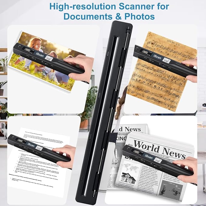Portable Scanner, Photo Scanner