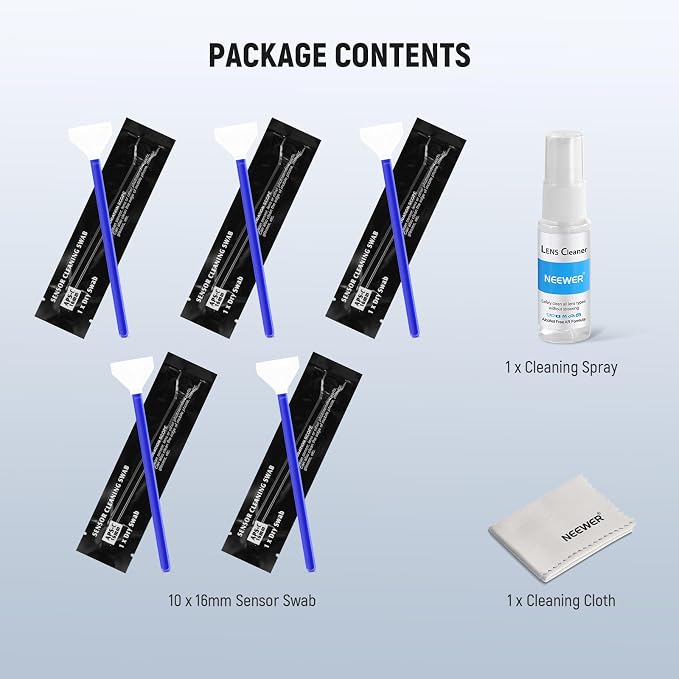 NEEWER 12 in 1 Camera Lens Cleaning Kit