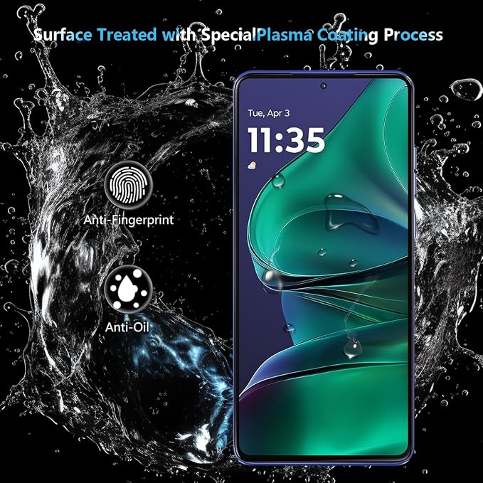 3+2 Pack Tempered Glass for Motorola Moto G Stylus 2025 Screen Protector
