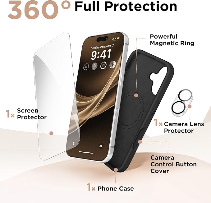 GolbinBox Magnetic for iPhone 17 Case, Compatible