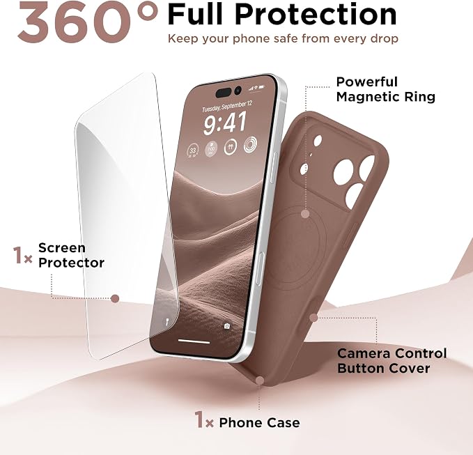 GolbinBox Magnetic for iPhone 17 Pro Max Case, Compatible