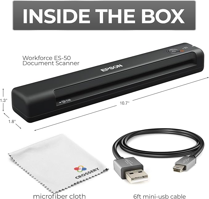 Workforce Es-50 Portable Document Scanner