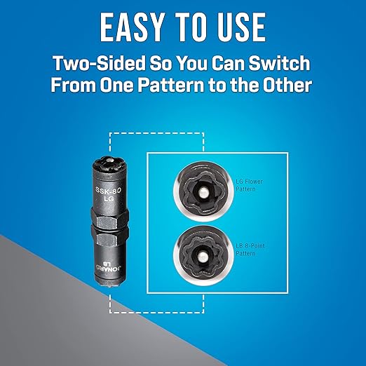 Jonard Tools SSK-80 Star Key for LG and LB