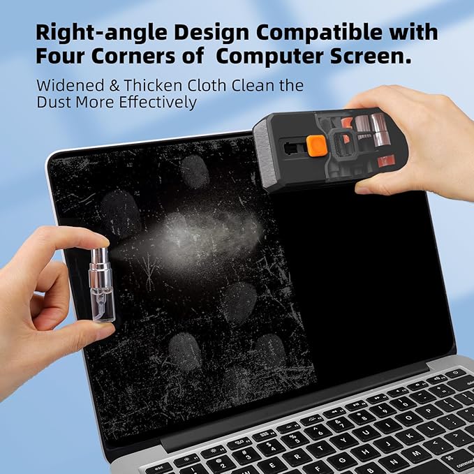 Ordilend All-in-1 Keyboard Cleaner and Laptop Cleaning Kit
