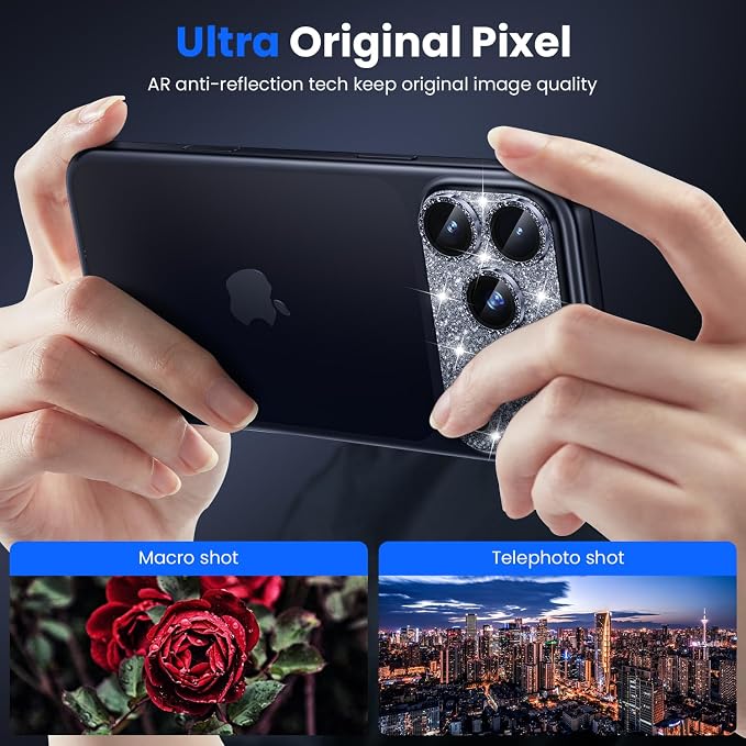 WSKEN for iPhone 17 Pro Max Camera Lens Protector, Metal Aluminum Alloy