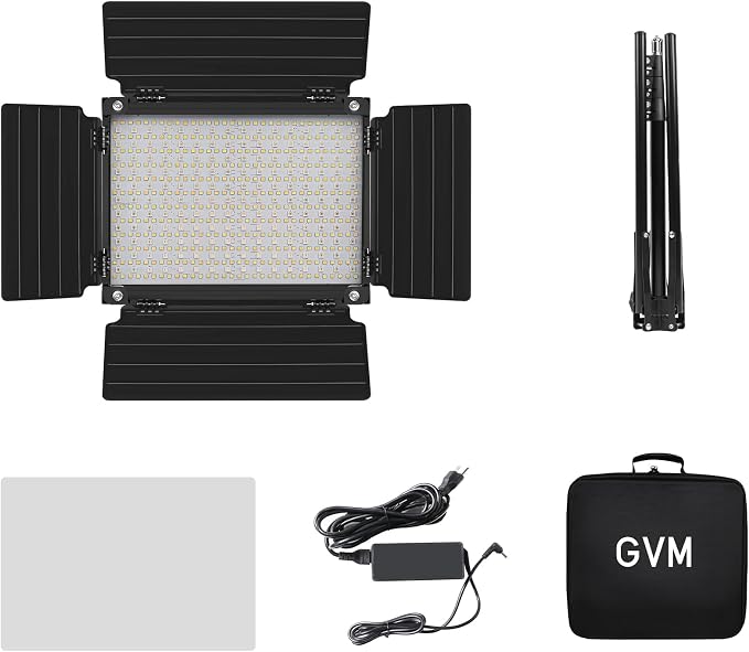 GVM Upgraded 680 RGB LED Video Light