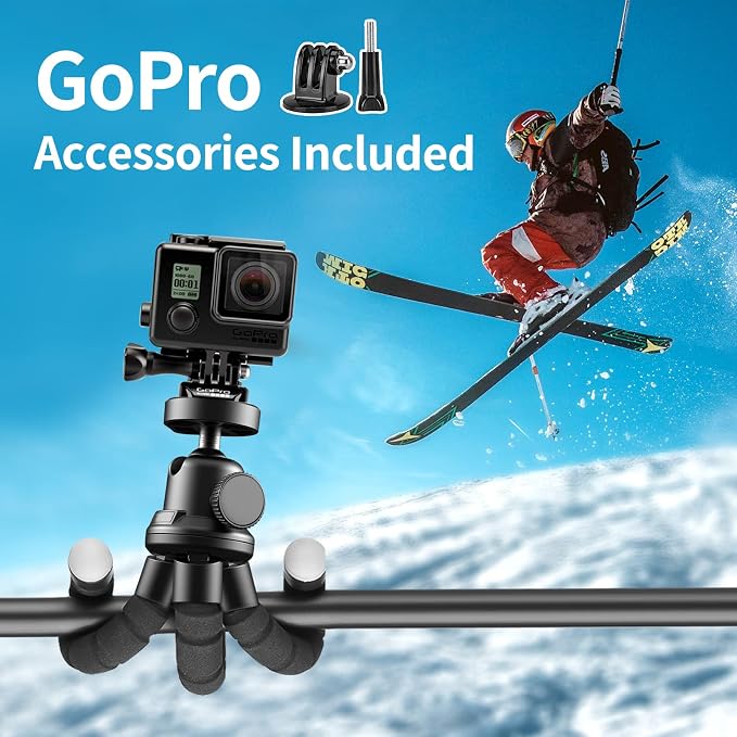 Aureday Phone Tripod, Flexible Tripod