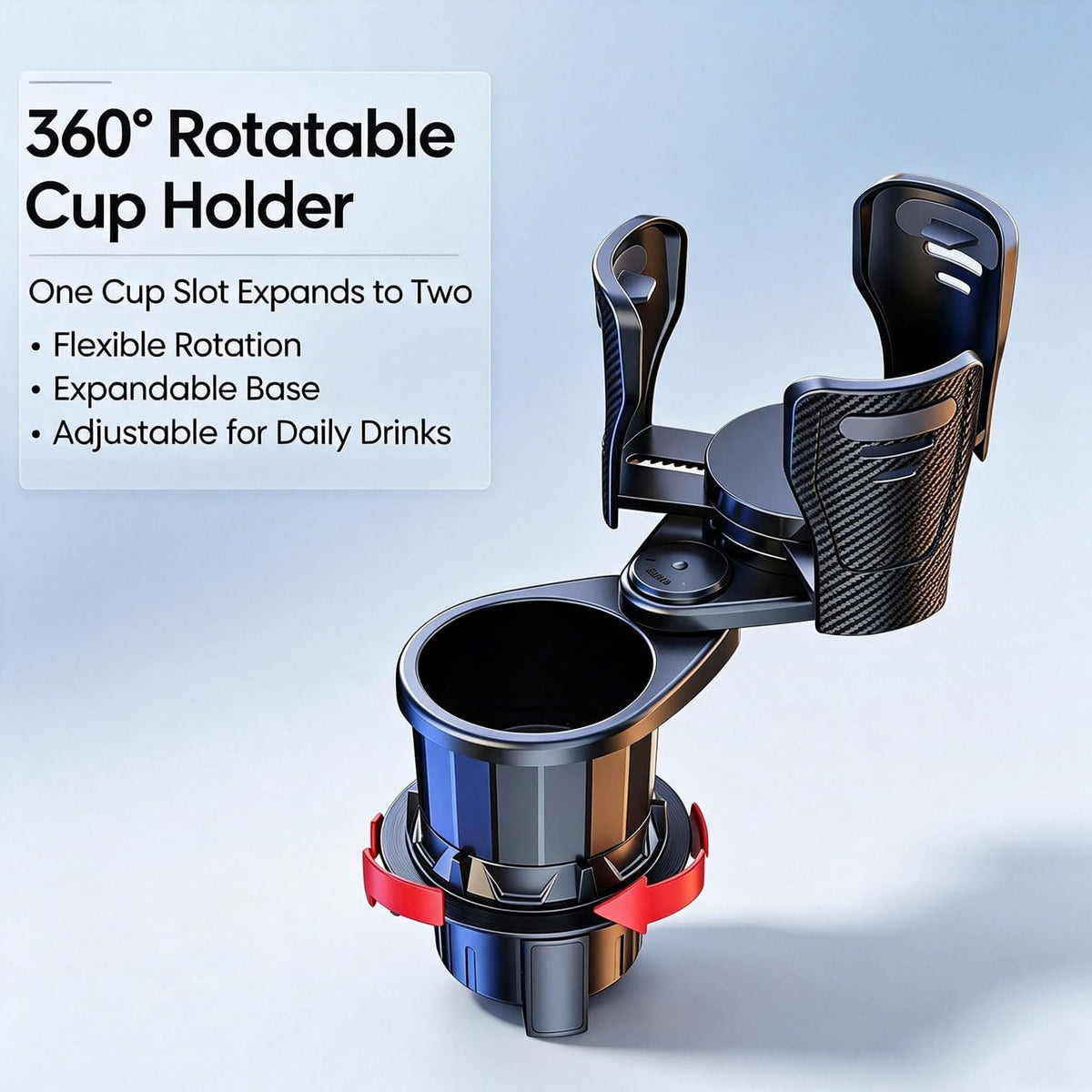 Car Cup Holder Expander for Subaru Crosstrek GT 2018-2023