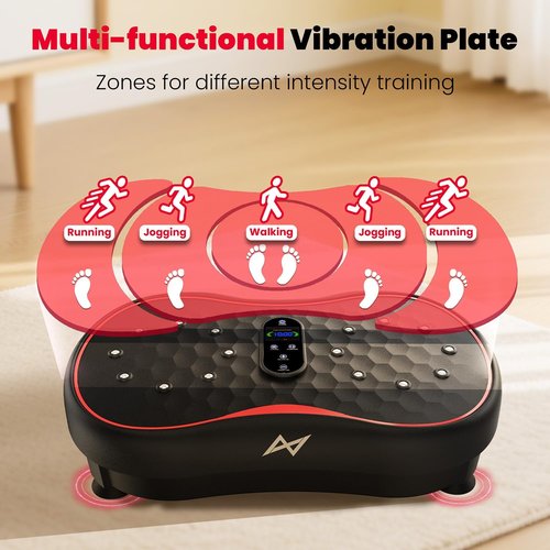 AXV Vibration Plate - Full Body Shaker Exercise Machine for Weight Loss | Fitness Platform for Home Use