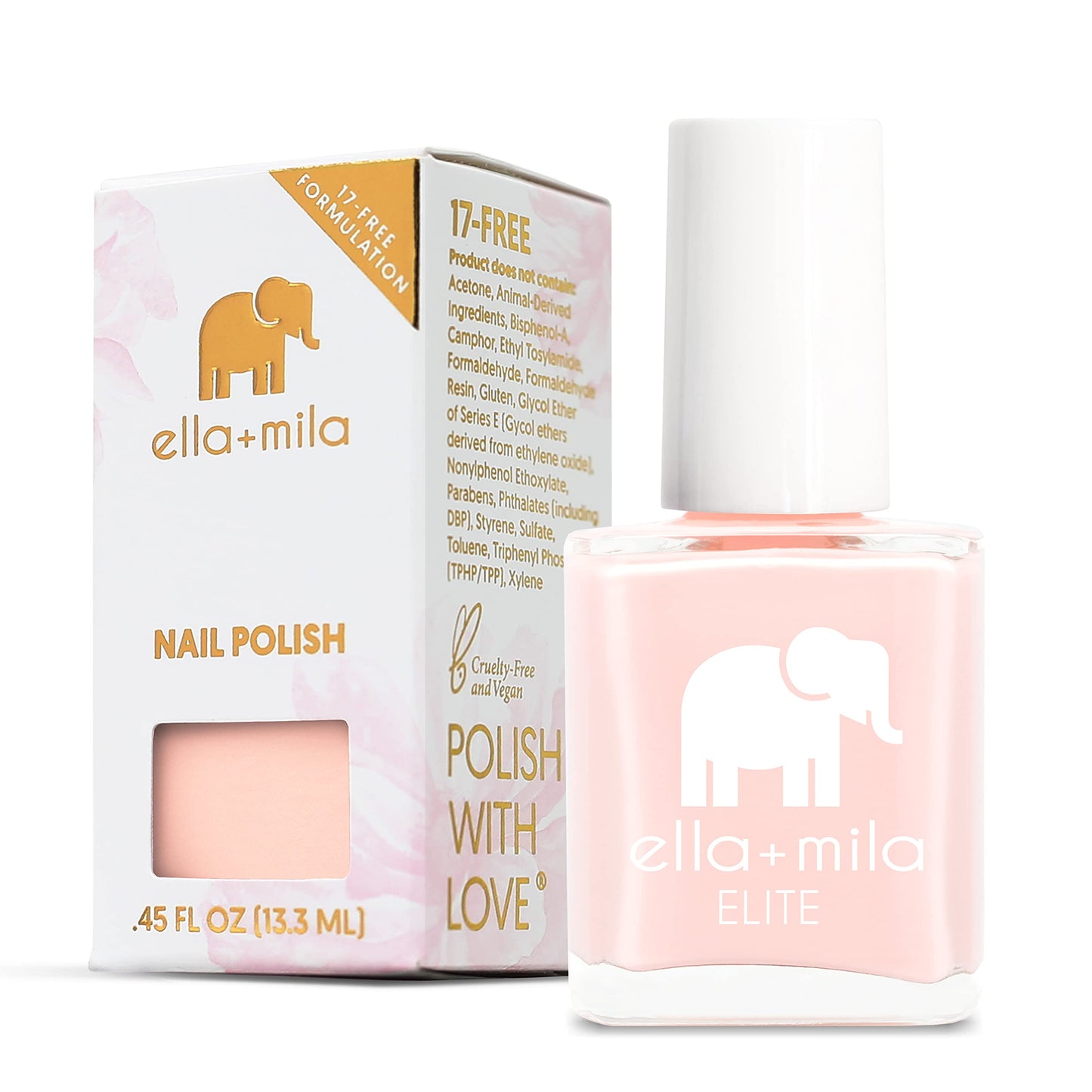 Ella+Mila Nail Polish, Elite Collection - Barefoot
