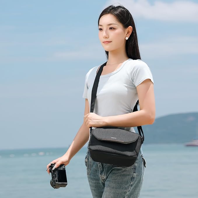 ULANZI Camera Bag, SLR/DSLR Camera Case Professional, Crossbody Photography