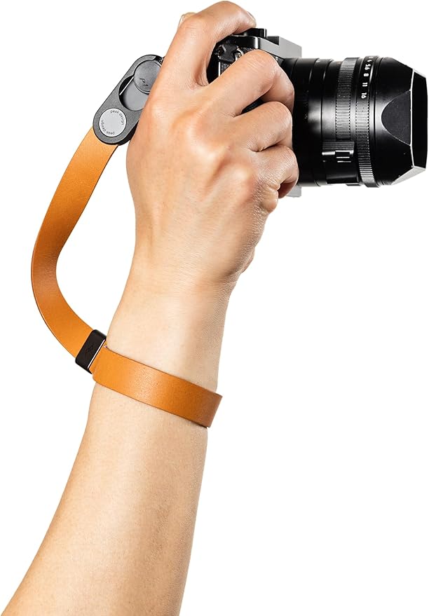 Peak Design Cuff Leather Camera Strap – Quick Release, 100 lb Capacity