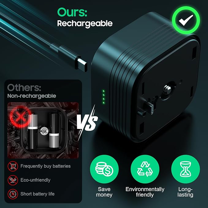Battery Pack for Blink Outdoor 4, 6000mAh Rechargeable Batteries Expansion Pack