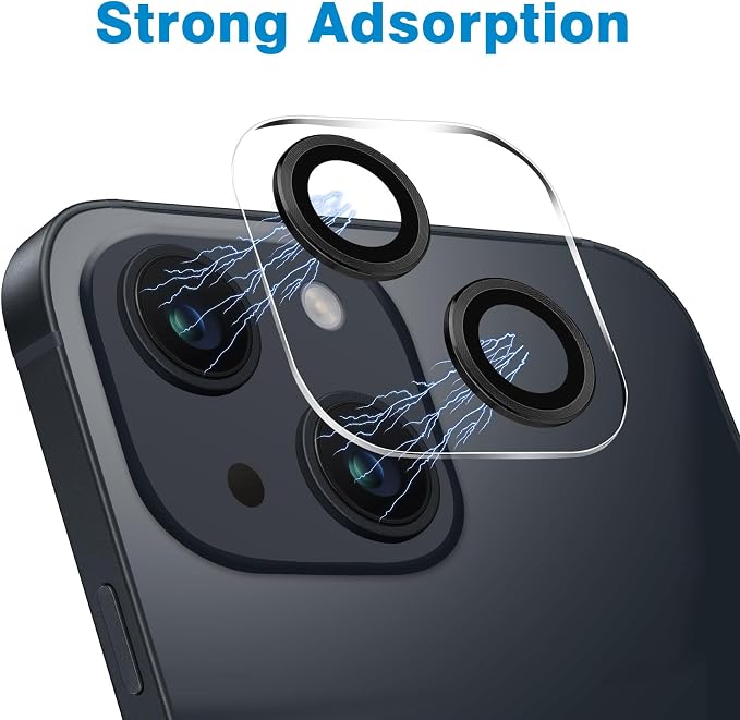 Dengduoduo 3 Pack Tempered Glass Camera Lens Protector