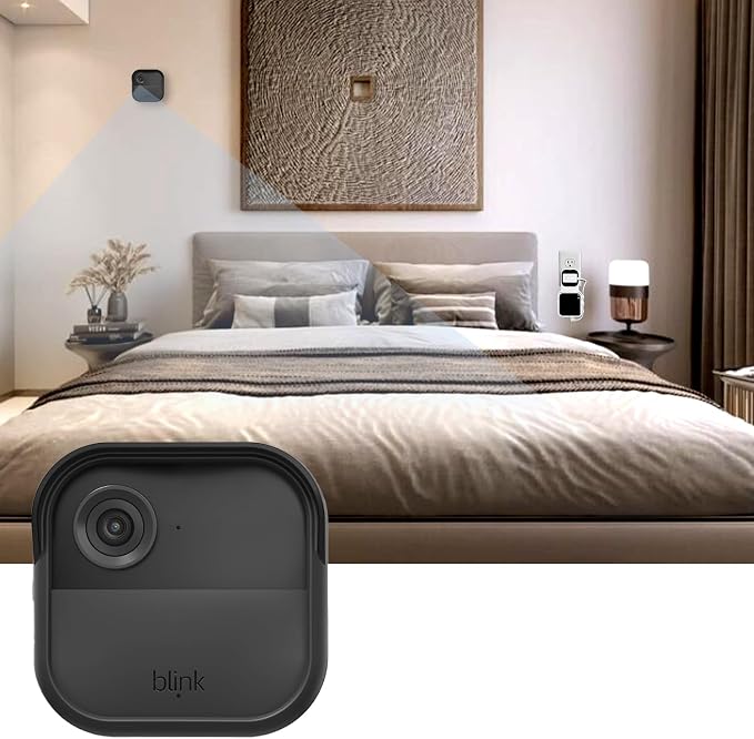 Silicone Case Cover for All-New Blink Outdoor 4，Weatherproof, Anti-Scratch