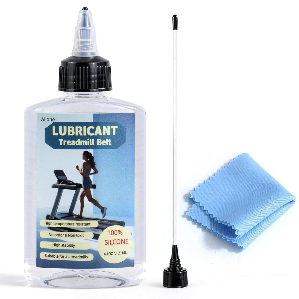 Skiennix Treadmill Belt Lube - Premium 100% Pure Silicone, High Temperature Resistant, Easy Application Tube