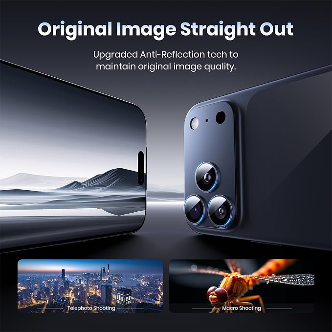 Hoerrye for iPhone 17 Pro Camera Lens Protector