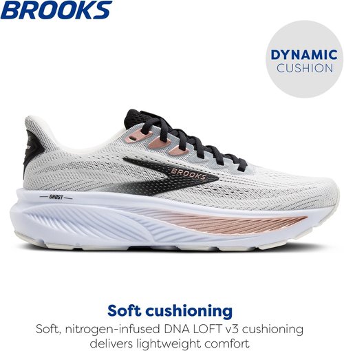 Brooks Ghost 17 Women's Neutral Running Shoes - Lightweight Comfort for All-Day Performance