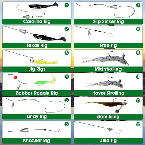 FONMANG 601-Piece Fishing Tackle Box - Complete Fishing Gear Set | 2025 Christmas Limited Edition Gifts for Men