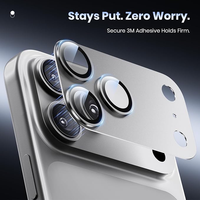Hoerrye for iPhone 17 Pro Camera Lens Protector