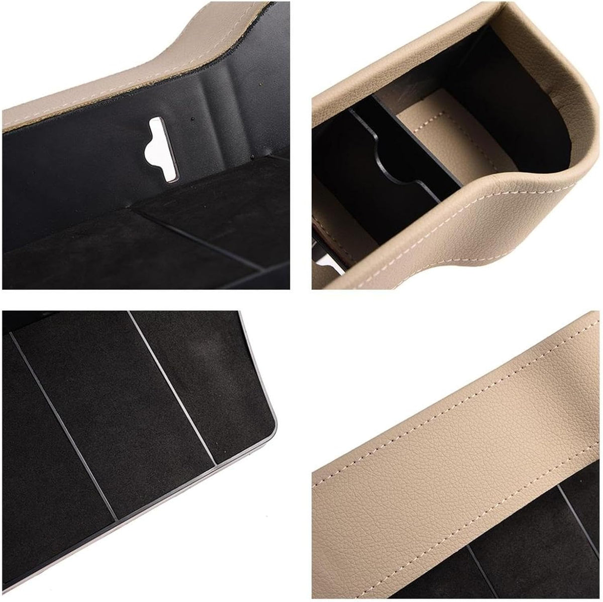Car Organizer Seat Gap Filler - Car Seat Gap Storage Box for Holding Phone