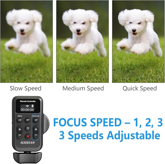 Upgraded Wireless Camcorder Remote Control Zoom Controller