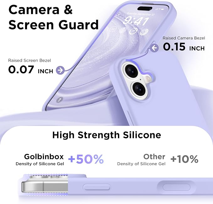GolbinBox Magnetic for iPhone 17 Case, Compatible