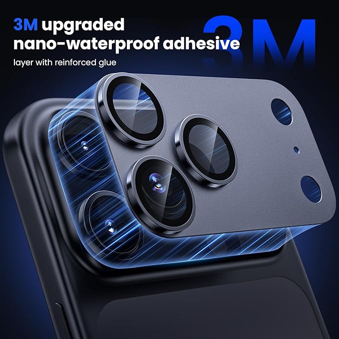 WSKEN for iPhone 17 Pro Max Camera Lens Protector