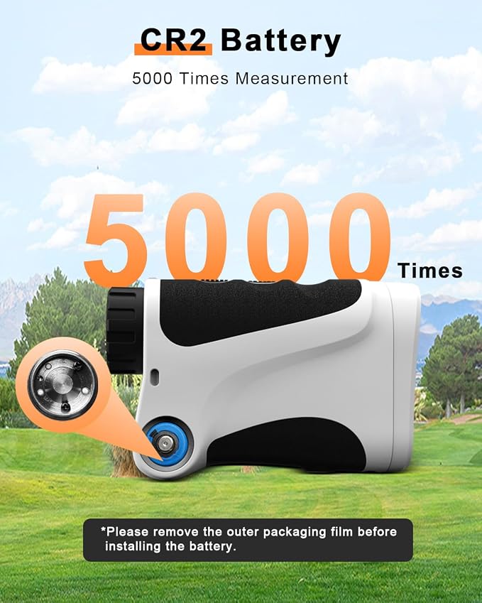 PEAKPULSE Golf Range Finder 650 Yards RangeFinder Golfing High Clarity Display