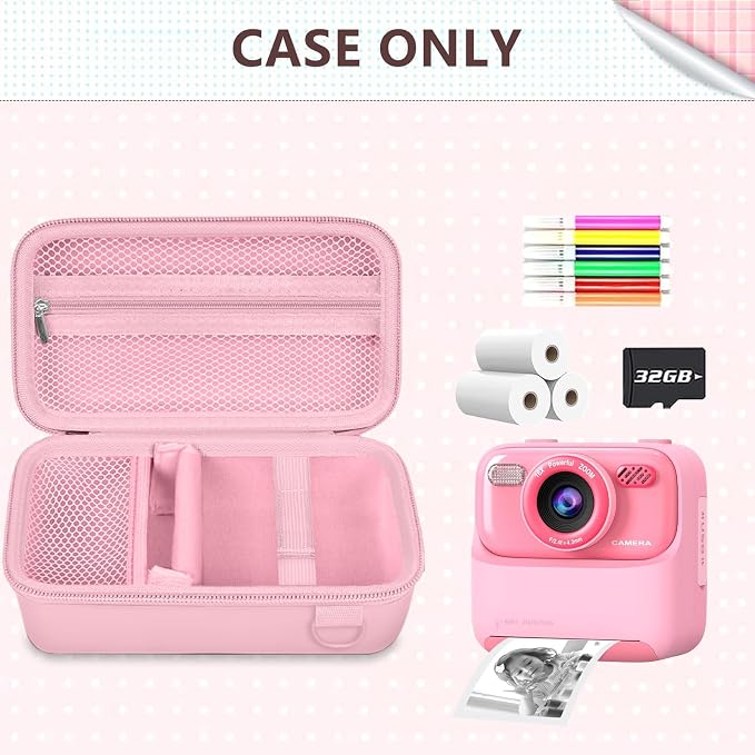 Leayjeen Kids Camera Case Compatible