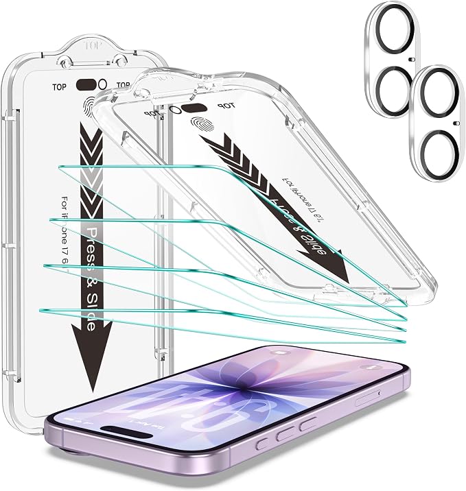 EZ-GLAZ 4-Pack Screen Protector