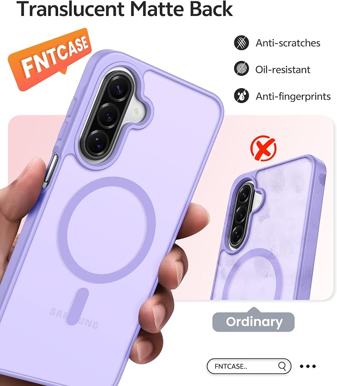 FNTCASE for Galaxy A17/A16 5G Phone Case: for Samsung A17 Cases Matte