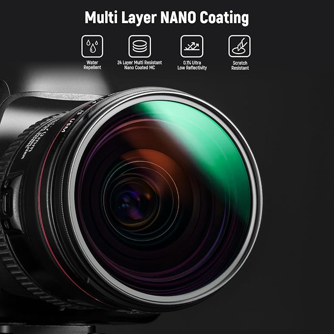 NEEWER Polarizer Filter 43mm Circular MC CPL