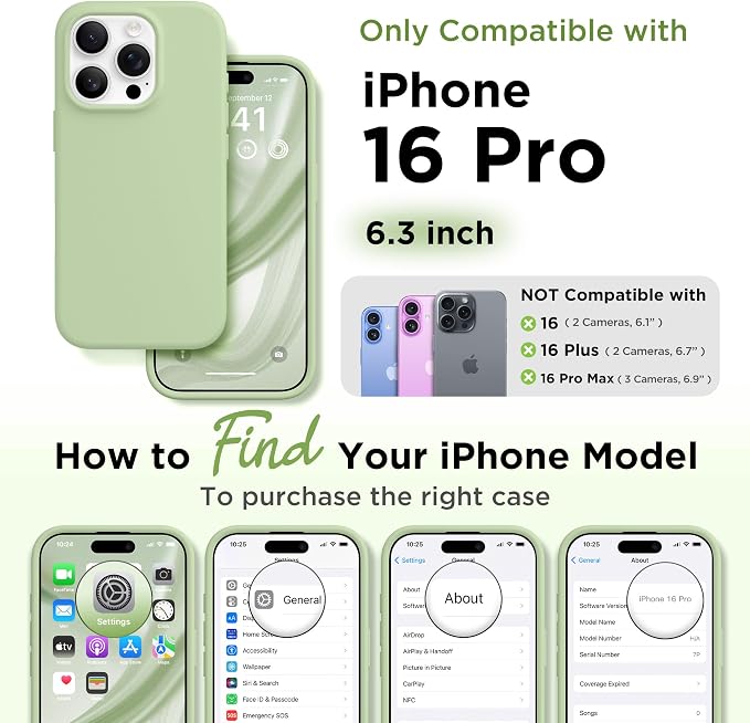 GolbinBox Magnetic for iPhone 16 Pro Case, Compatible