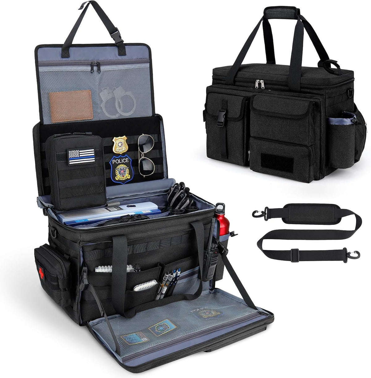 GDNasist Patrol Bag Law Enforcement Police Gear Police Officer Duty Bag
